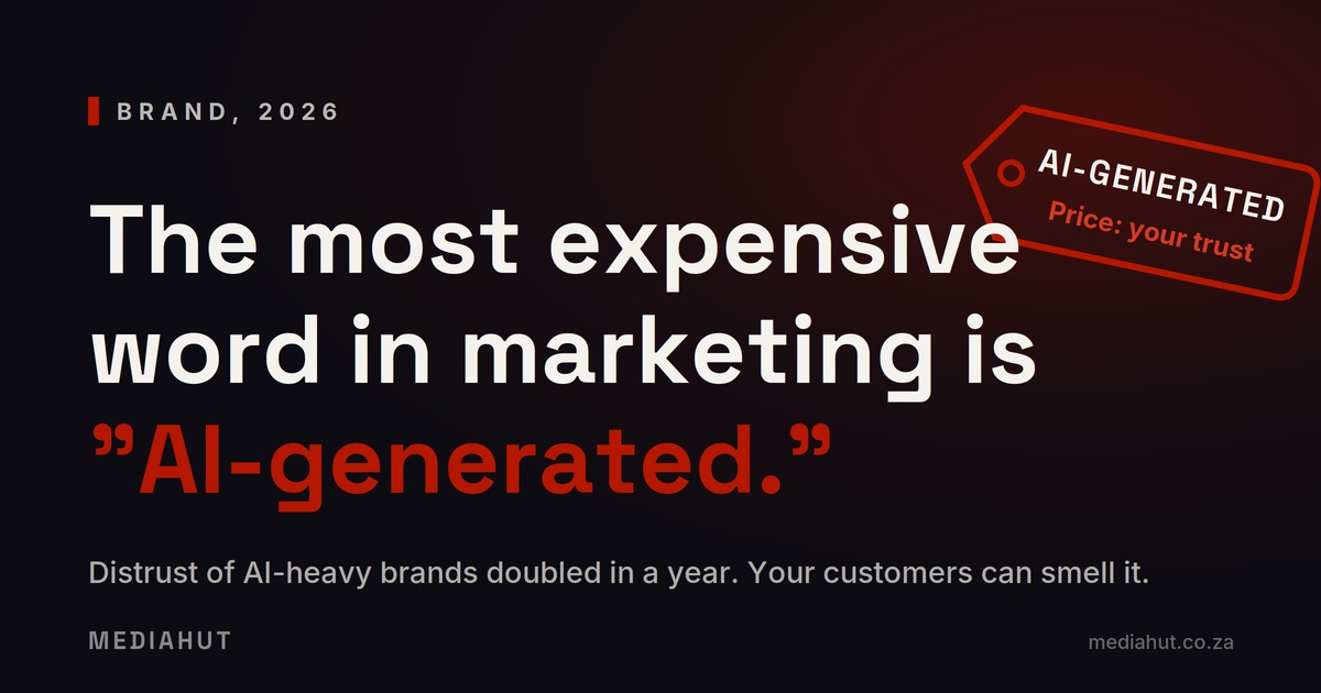 The Most Expensive Word in Marketing Is "AI-Generated"